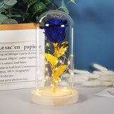 Eternal Rose LED Glass Lamp