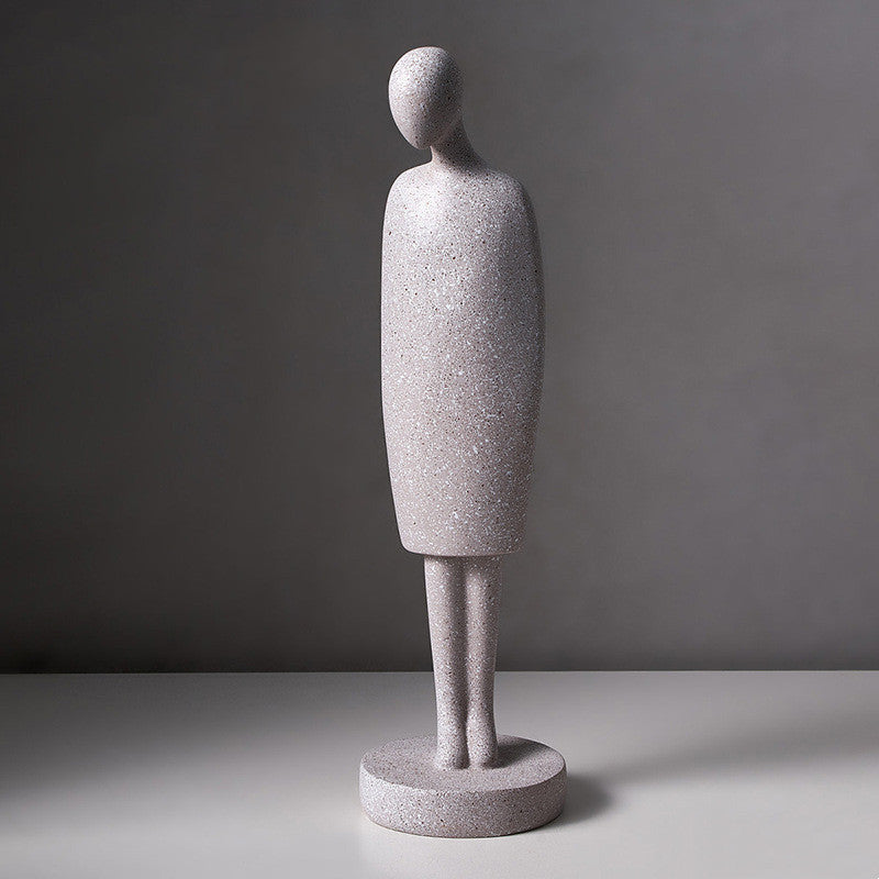 Modern Nordic Abstract Love Statue