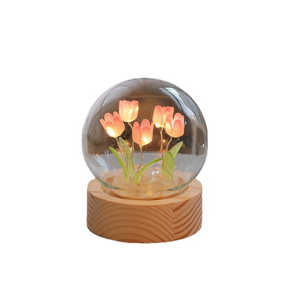 Handmade LED Tulip Night Lamp