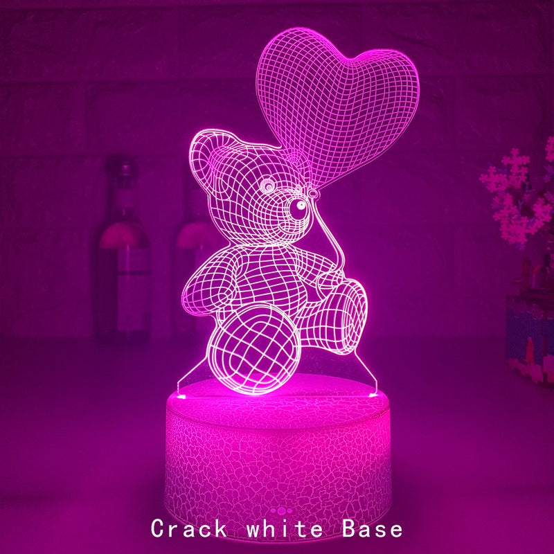 3D LED Acrylic Night Lamp