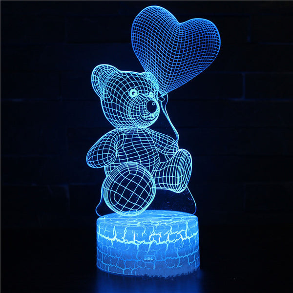 3D LED Acrylic Night Lamp