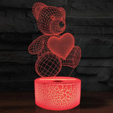 3D LED Acrylic Night Lamp