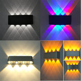 Led Modern Creative Corridor Aisle TV Background Lamps